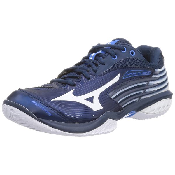 Mizuno Wave Claw Badminton Shoes 2 Wide, multicolor (navy / white)