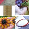 0.45mm x 80m Round Waxed Cord Light Brown Sewing Thread Polyester Waxed String for DIY Sewing Crafting