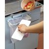 Trade One Hanging Garbage Bag Hanger, Gray