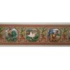 Farm Rosters/Hens In Frames Decorated Wallpaper Borders