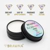 BRAWNA Pro PMU Mapping Kit for Eyebrows and Lips, 1 Countour White Mapping Paste, 1 White Mapping String, 1 Angled Eyebrow Brush