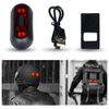 Motorcycle Helmet Night Light,Universal LED Helmet Taillight USB Rechargeable