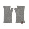 Back on Track Ash Wrist Warmers Half Gloves Dark Grey, lightgrey