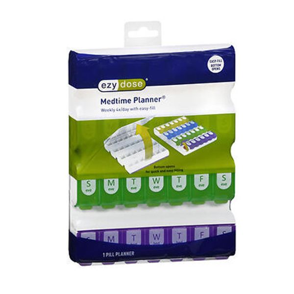 Ezy Dose Medtime Organizer Weekly 4x/Day  1 Each By Ezy Dose