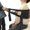 Transfer Belt Sit to Stand Lift Sling for Elderly Disabled & Bedridden Patients, Medical Nursing Stand Assist Portable Transport Sling for Moving Repositioning and Rolling, 400lb Weight Capacity