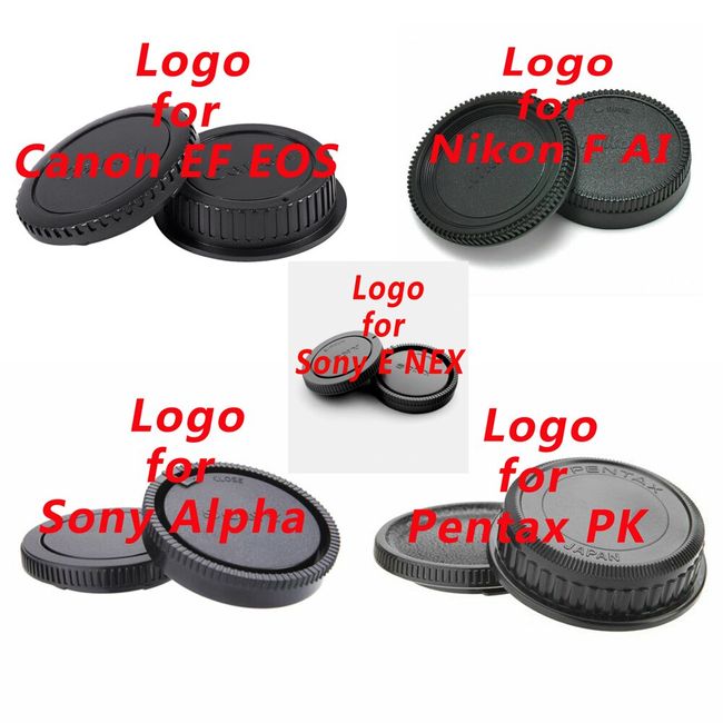 Body and Rear Lens Cap Set