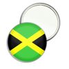 Jamaica Flag - 77mm Round Compact Mirror