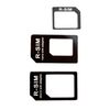 Enjoy 3-in-1 Nano to Micro Sim Adapter Set