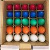 25 Opaque Multi-Color C9 LED Christmas Light Bulbs LED Replacement Bulb 