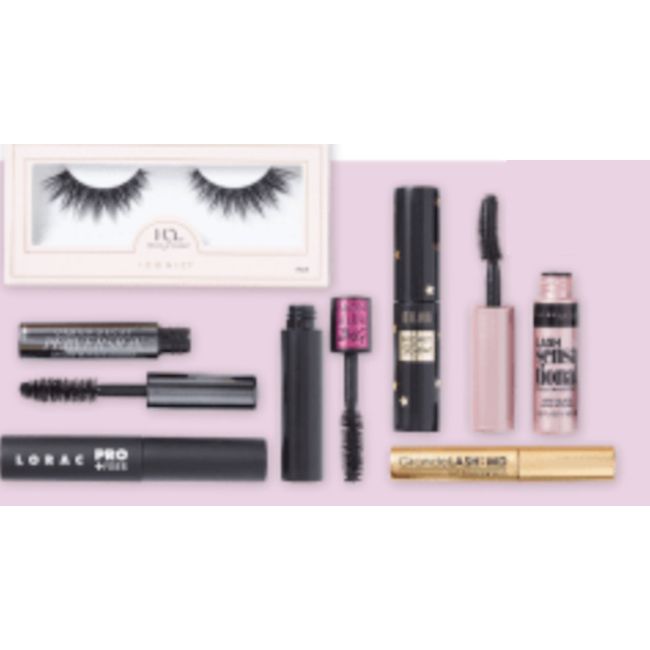 ULTA Qty/Set 7 Mascara Lashes Lancome/Grande/Urban Decay/Lorac/Milani Travel