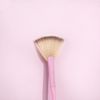 Brushworks HD Fan Brush, Pink, One Size