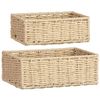 U.saf Woven Storage Basket 2pk - Natural - Stylish and Functional Storage Solution