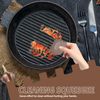 9pcs Pan Scraper, Silicone Pan Scraper Tool, Plastic Pan Scraper Pot Scraper Tool, Scraper Tool Kitchen for Pan Scrapers