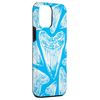 iPhone 12 Pro Max Blue Megalodon shark teeth Case