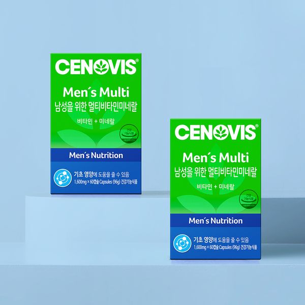 Senovis Men&#39;s Multivitamin Mineral (60 capsules/60 days) x 2