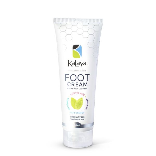 Kalaya Health Foot Cream - 3.38 fl oz, Hydrating, Sensitive Skin Foot Cream, Medically Designed for Dry, Cracked Heels, Unisex, 100mL