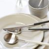 Cutipol Single Item Dessert Fork GOA White x Silver GO.07 W