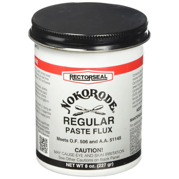 Rectorseal 14020 8-Ounce Nokorode Regular Paste Flux Tool