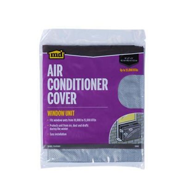 M-D Building Products 50042 Window Air Conditioner Cover 18 H x 27 W x 22 L in.