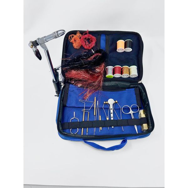 FLYCAST - Fly Tying Kit Rotary AA Vice and Tools