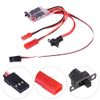 Tbest Electronic Speed Controller, 20A Brushed ESC Electronic Speed Controller With Brake replacement for RC Car/Boat