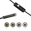 OTOTEC 1m USB/Micro USB Endoscope Inspection Kit 5.5mm with 6 LED Light Compatible with Android & PC