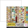 Ciao Bella Hipster Double-Sided Paper Pad 6"x6" 24 / Pkg