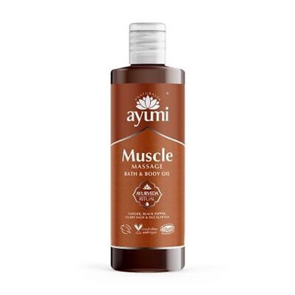 Ayumi Muscle Massage & Body Oil 250ml-7 Pack