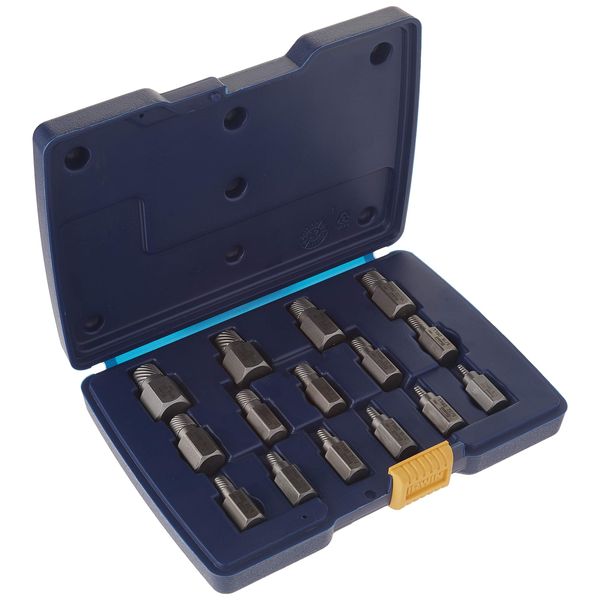 IRWIN 53228 15 piece Multi Spline Extractor Set, Model:HAN53228