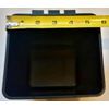 Square 1.2 Quart (2 pcs Black & 2 pcs White) Hanging Feed & Water Cage Cups