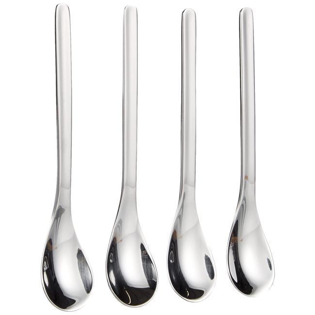 Coffee Passion Espresso Spoon Set of 4 by Villeroy & Boch - 18/10 Stainless Steel - Dishwasher Safe - 4 Inches