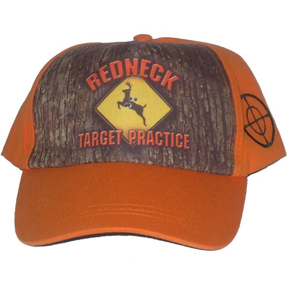 Redneck Target Practice - Big Buck Gear Orange & Camo Hat
