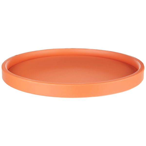 Kraftware Bartenders Choice Serving Tray - Spicy Orange, 14-Inch Food Tray for Coffee Table, Breakfast, Tea, Butler, Countertop, Kitchen, Vanity, Hotel Serve Tray