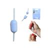 Lowgy White Plastic Cord Connector for connecting bathroom light pull cords, blinds, laces and string projects