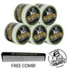 Suavecito Matte Pomade 5 Pack Bundle 4 oz. Cans