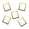 PalmsGraceful Square Frame Gold 6x7mm