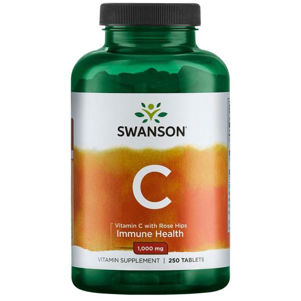 Swanson Vitamin C Rose Hip 1000mg Tablets