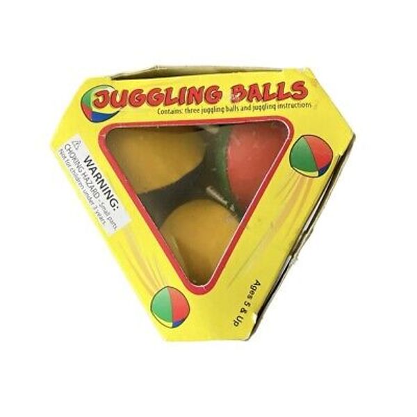 Juggling Balls ~ Toyi 2006 w/instructions On Box.  Juggling Balls Are New