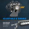 32 INCH LED Light Bar Driving Offroad Flood Spot Combo Work Light White Light