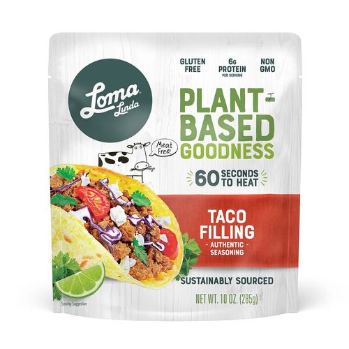 Loma Linda - Plant-Based Complete Meal Solution Packets (Taco Filling (10 oz.), 6 pack)