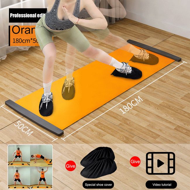 Yoga Sliding Mat Sports Fitness Glide Plate Skating Training Glide Mat