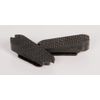 Harry's Horse Stirrup Inserts Asymmetrical Black Size: 12 cm