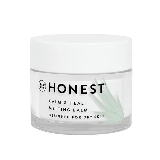 Honest Beauty Calm + Heal Melting Balm for Dry + Sensitive Skin | Allantoin + Calming Phyto-Blend | Vegan + Cruelty Free | 1.7 oz