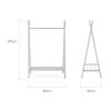 Cuddleco Nola Clothes Rail Sage Green