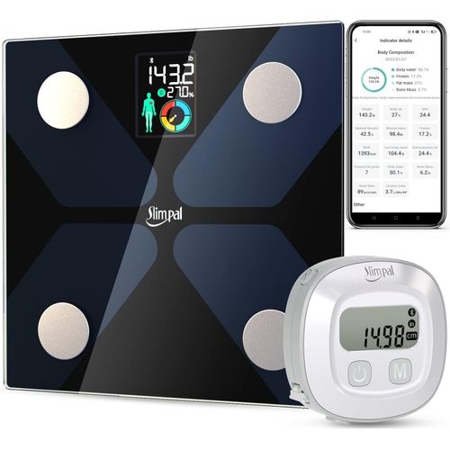 Slimpal Body Fat Scale and Tape Measure Combo