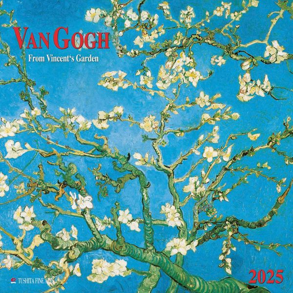 van Gogh – From Vincent's Garden 2025: Kalender 2025 (Tushita Fine Arts)