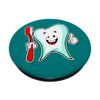 Happy Tooth and Toothbrush