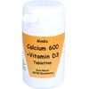 Calcium (600mg) + D3 Tabletten, 60 St TAB
