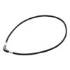 Phiten RAKUWA Magnetic Titanium V - Shaped Necklace, black