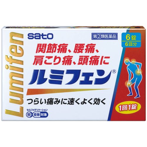 [Designated 2 drugs] Lumifen 6 tablets * Products subject to self-medication tax system